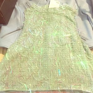 Asos Sequin Crop Top